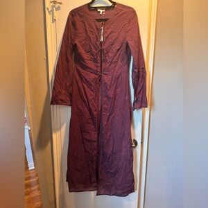 Skin Worldwide 100% Cotton Lightweight Cover Up NWT